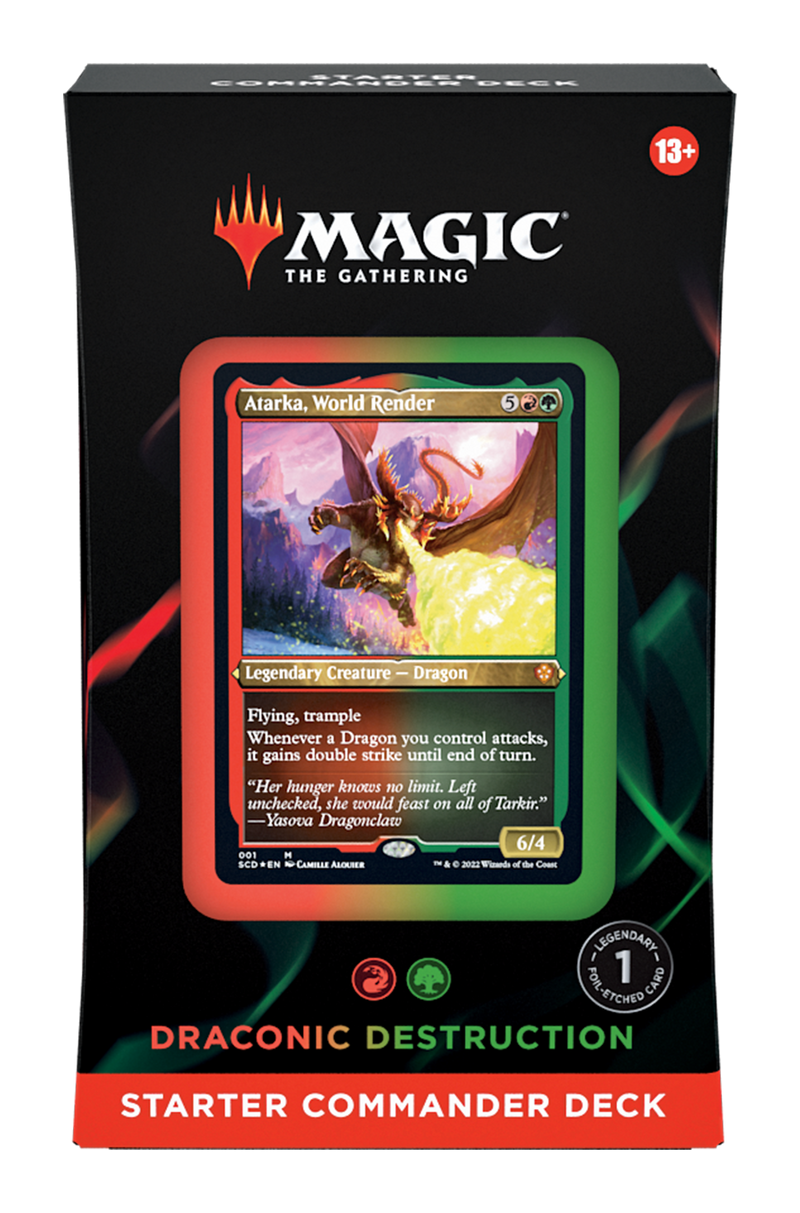 Draconic Destruction - Starter Commander Deck