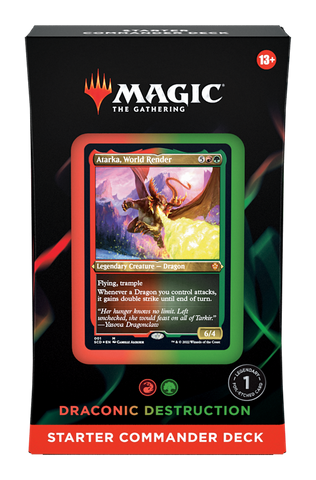 Draconic Destruction - Starter Commander Deck