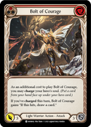 Bolt of Courage (Red) [MON042-RF] (Monarch)  1st Edition Rainbow Foil