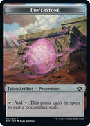 Powerstone // Soldier (009) Double-Sided Token [The Brothers' War Tokens]