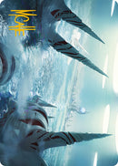 Seachrome Coast Art Card (Gold-Stamped Signature) [Phyrexia: All Will Be One Art Series]