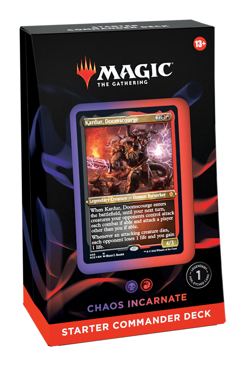 Chaos Incarnate - Starter Commander Deck
