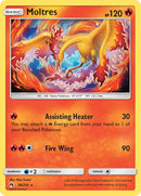 Moltres (38/214) (Let's Play, Eevee) Cracked Ice Holo) (Theme Deck Exclusive) [Sun & Moon: Lost Thunder]
