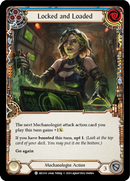 Locked and Loaded (Blue) [U-ARC034] (Arcane Rising Unlimited)  Unlimited Rainbow Foil