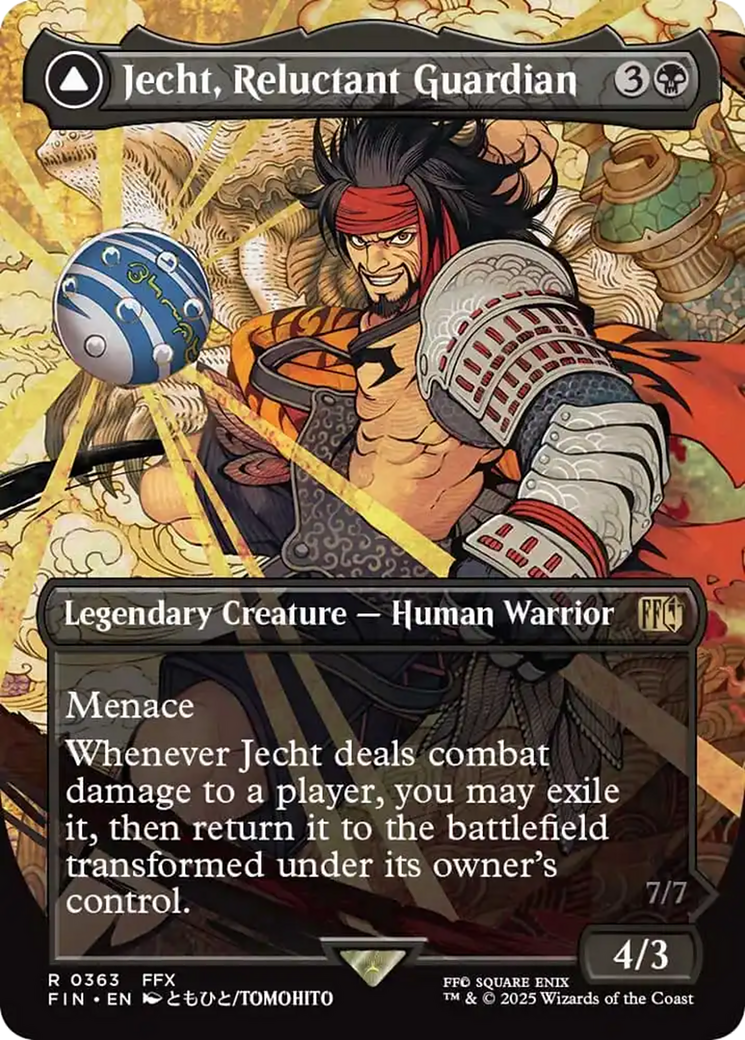 Jecht, Reluctant Guardian // Braska's Final Aeon (Borderless) [FINAL FANTASY]