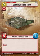 Occupier Siege Tank (Hyperspace) (428) [Spark of Rebellion]