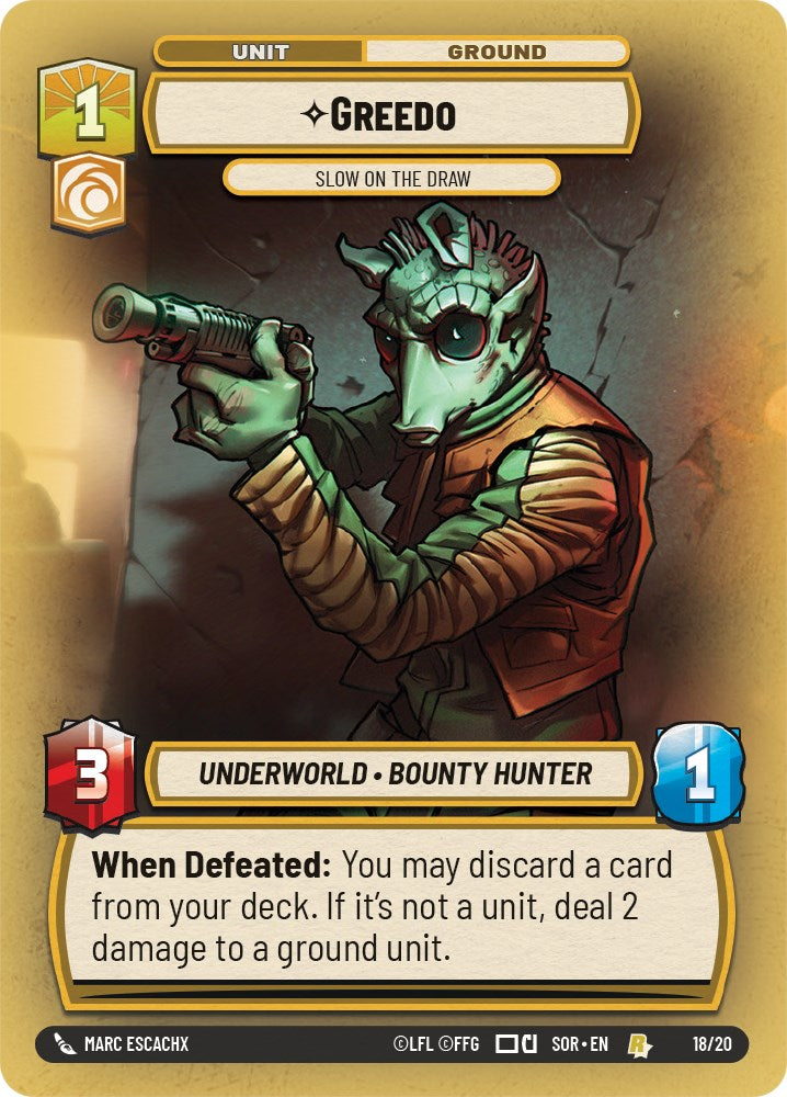 Greedo - Slow on the Draw (18/20) [Spark of Rebellion: Weekly Play]