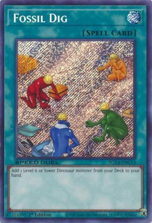 Fossil Dig (Secret Rare) [SGX4-ENC14] Secret Rare