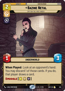 Bazine Netal - Spy for the First Order (Hyperspace) (453) [Shadows of the Galaxy]