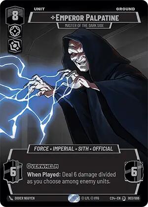 Emperor Palpatine - Master of the Dark Side (003/006) (2024 Convention Exclusive) (003/006) [Miscellaneous]