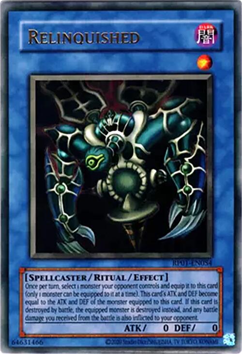 Relinquished [RP01-EN054] Ultra Rare
