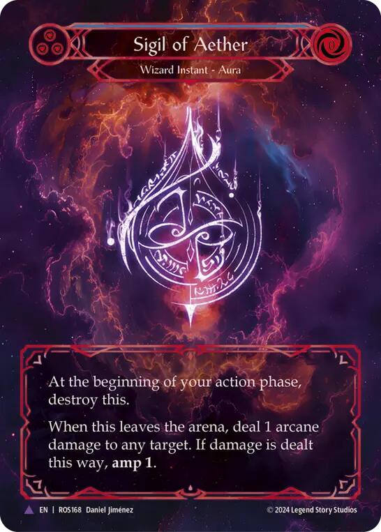 Sigil of Aether (Marvel) [ROS168] (Rosetta)  Cold Foil