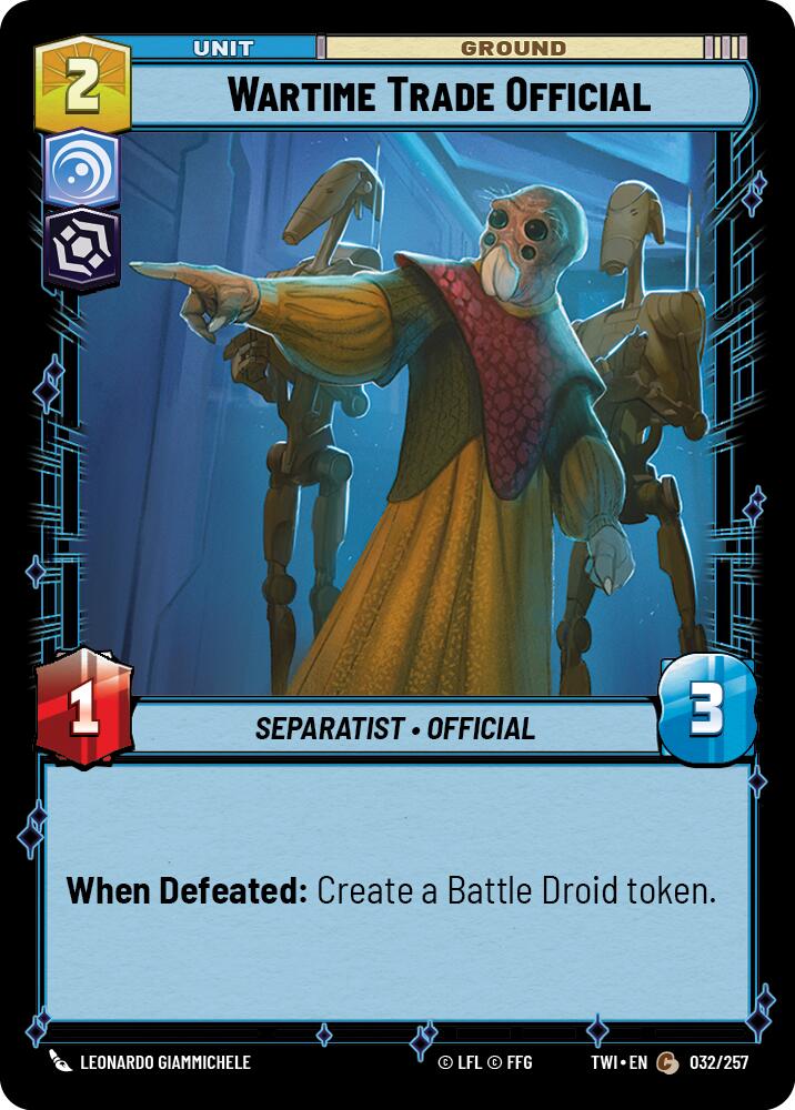 Wartime Trade Official (032/257) (032/257) [Twilight of the Republic]