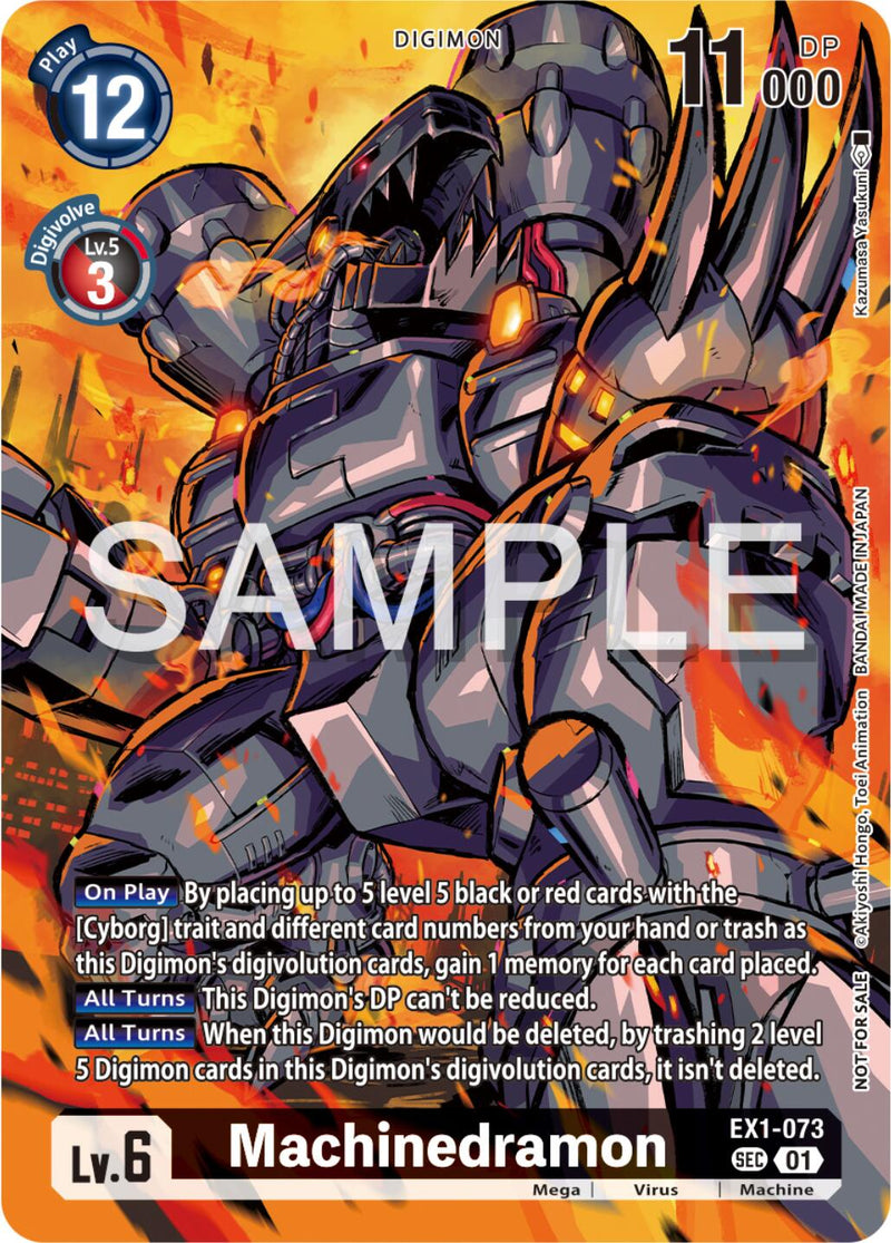 Machinedramon [EX1-073] (Release Special Booster Ver.2.0 Celebration Event) [Release Special Booster Ver.2.0 Promos]