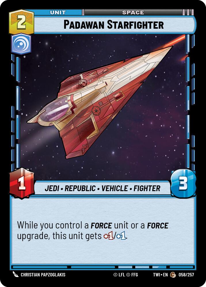Padawan Starfighter (058/257) (058/257) [Twilight of the Republic]