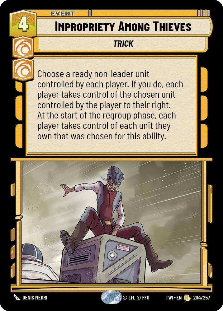 Impropriety Among Thieves (204/257) (204/257) [Twilight of the Republic]