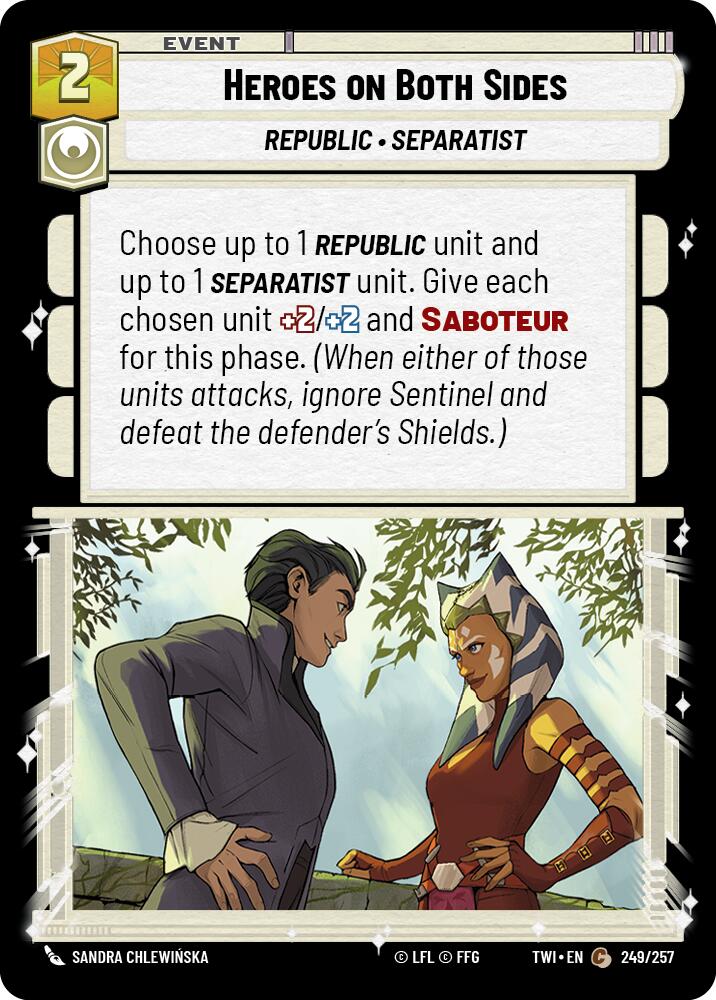 Heroes on Both Sides (249/257) (249/257) [Twilight of the Republic]