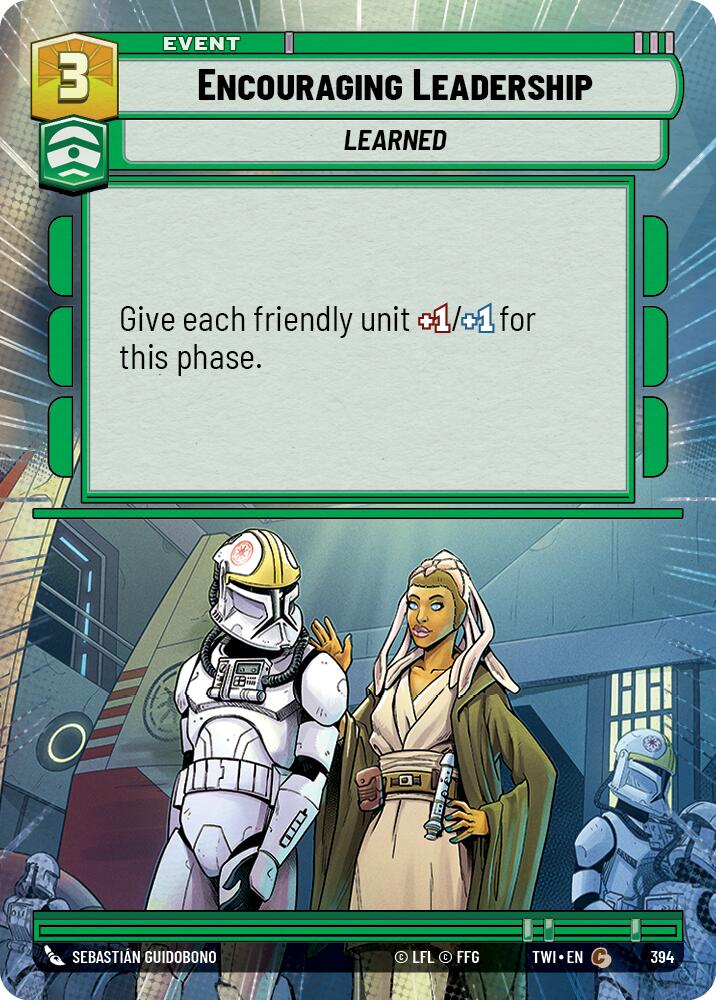 Encouraging Leadership (394) (Hyperspace) (394) [Twilight of the Republic]