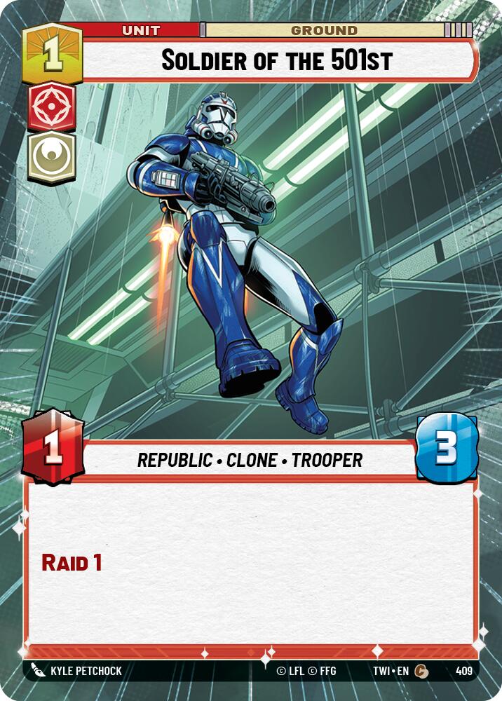 Soldier of the 501st (409) (Hyperspace) (409) [Twilight of the Republic]