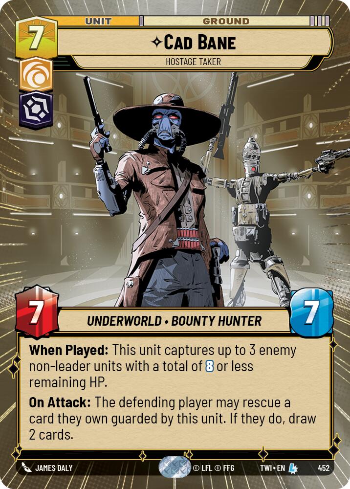 Cad Bane - Hostage Taker (452) (Hyperspace) (452) [Twilight of the Republic]