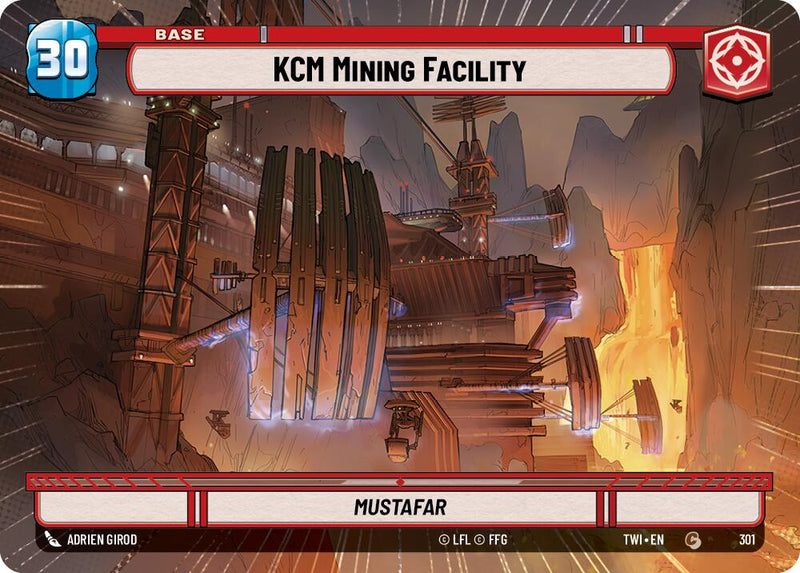 KCM Mining Facility // Clone Trooper (301 // T04) (Hyperspace) (301 // T04) [Twilight of the Republic]