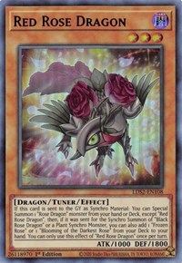 Red Rose Dragon (Purple) [LDS2-EN108] Ultra Rare