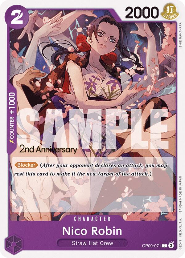 Nico Robin [Emperors in the New World: 2nd Anniversary Tournament Cards]