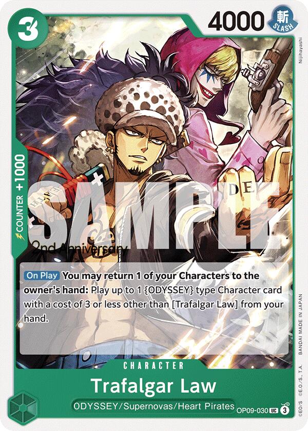 Trafalgar Law [Emperors in the New World: 2nd Anniversary Tournament Cards]