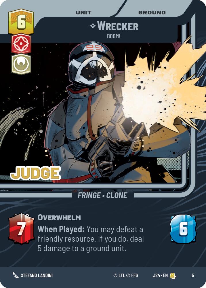 Wrecker - Boom! (5) (5) [Judge Promos]