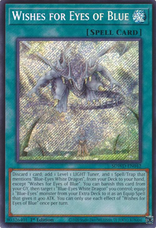 Wishes for Eyes of Blue (Secret Rare) [SDWD-EN042] Secret Rare