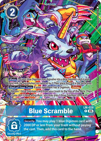 Blue Scramble [LM-028] (Alternate Art) [Starter Deck: Hero of Hope]