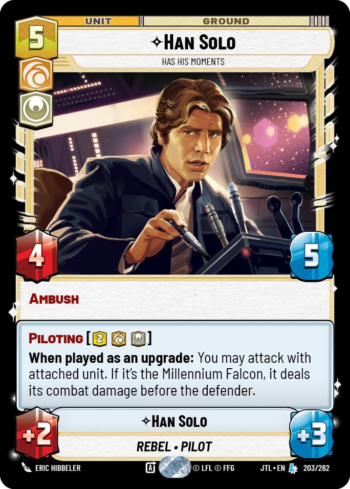 Han Solo - Has His Moments (203/262) (203/257) [Jump to Lightspeed]