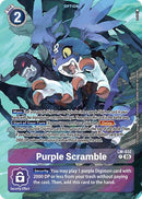 Purple Scramble [LM-032] (Alternate Art) [Starter Deck: Hero of Hope]