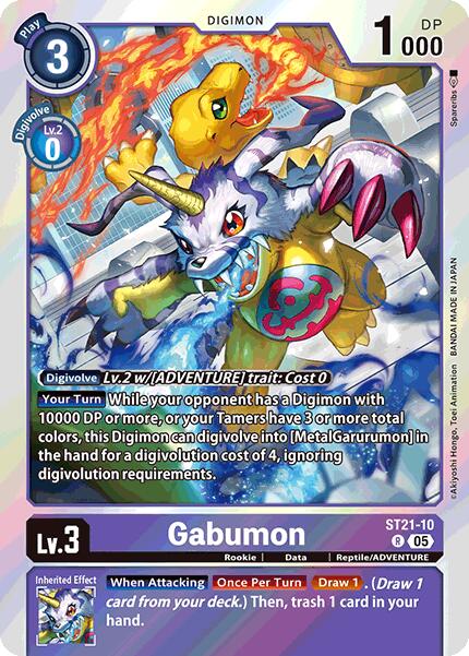 Gabumon [ST21-10] [Starter Deck: Hero of Hope]