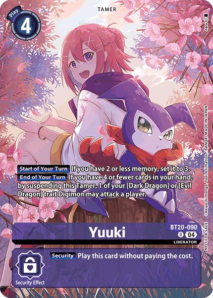 Yuuki [BT20-090] (Special Booster Ver.2.5 Celebration Event) [Release Special Booster Ver.2.5 Promos]