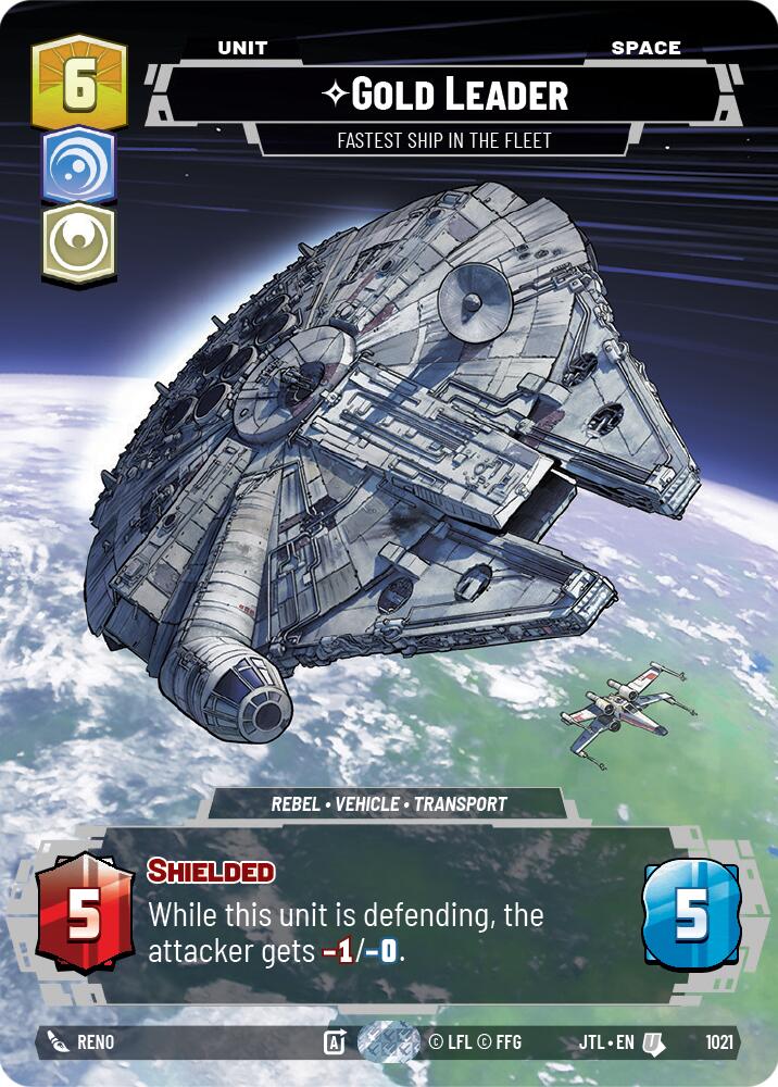 Gold Leader - Fastest Ship in the Fleet (1021) (Prestige) (1021) [Jump to Lightspeed]