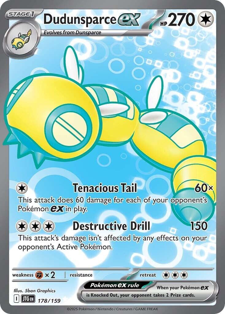 Dudunsparce ex (178/159) [Scarlet & Violet: Journey Together]