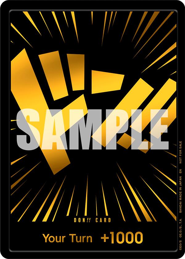 DON!! Card (Black and Gold) [One Piece Promotion Cards]