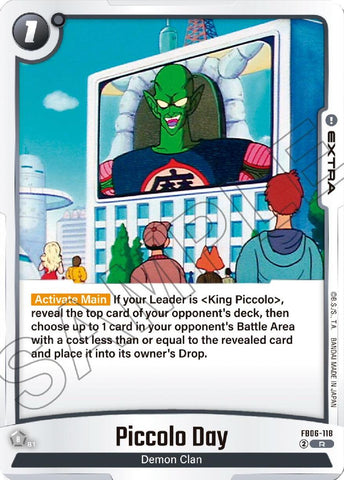 Piccolo Day [Rivals Clash]