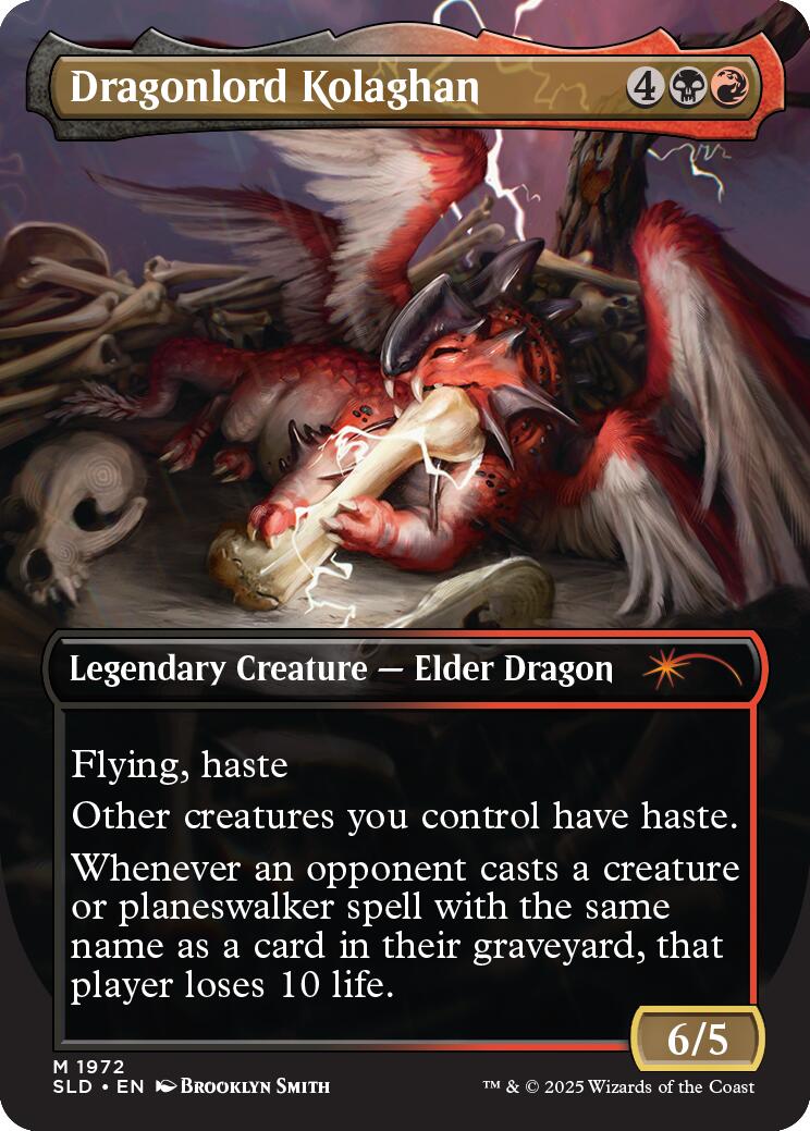 Dragonlord Kolaghan (1972) [Secret Lair Drop Series]