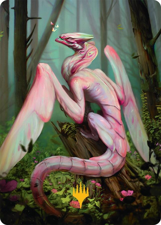 Bloomvine Regent Art Card (46/54) (Gold-Stamped) [Tarkir: Dragonstorm Art Series]