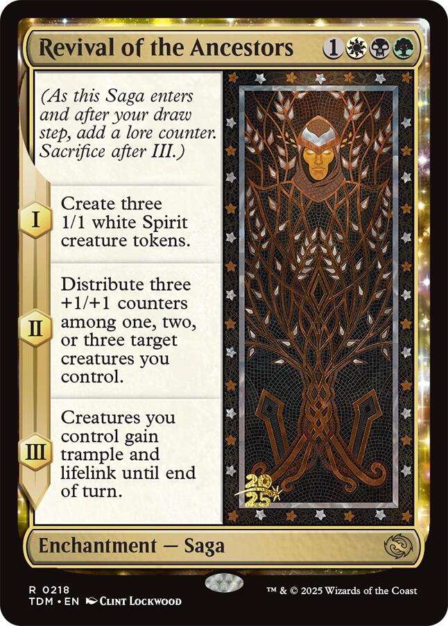 Revival of the Ancestors [Tarkir: Dragonstorm Prerelease Promos]