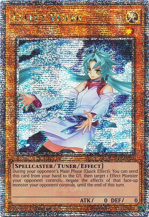 Effect Veiler (New Art) [RA04-EN004] Quarter Century Secret Rare