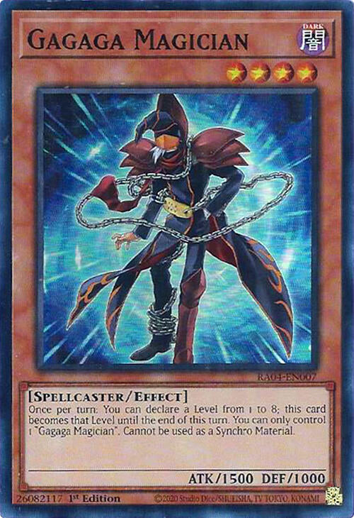 Gagaga Magician [RA04-EN007] Super Rare