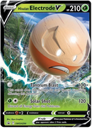 Hisuian Electrode V (SWSH294) (Jumbo Card) [Sword & Shield: Black Star Promos]