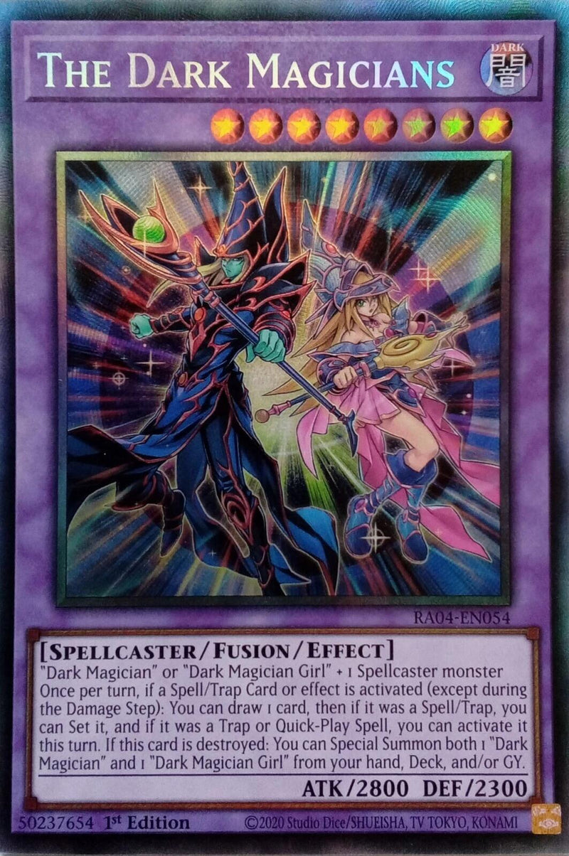 The Dark Magicians [RA04-EN054] Prismatic Collector's Rare