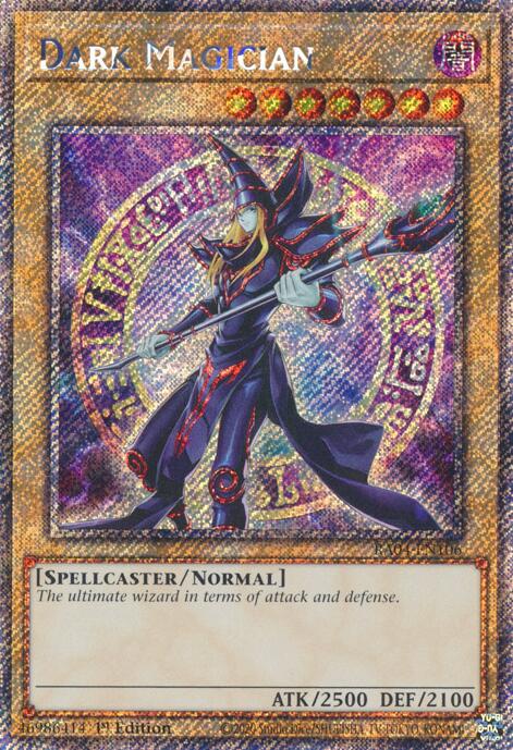 Dark Magician (8th Art) [RA04-EN106] Platinum Secret Rare