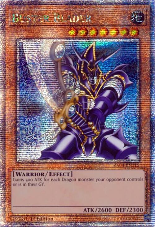 Buster Blader [RA04-EN115] Quarter Century Secret Rare