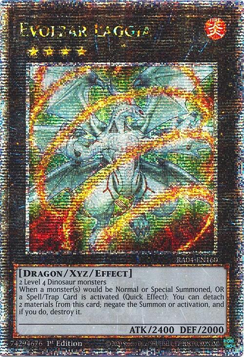 Evolzar Laggia [RA04-EN160] Quarter Century Secret Rare