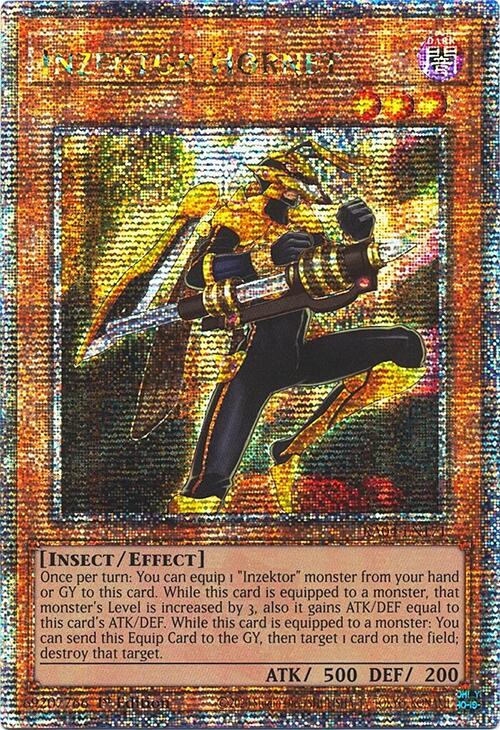 Inzektor Hornet [RA04-EN171] Quarter Century Secret Rare